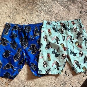 COPY - Boys Hurley Swim Trunks 10/12